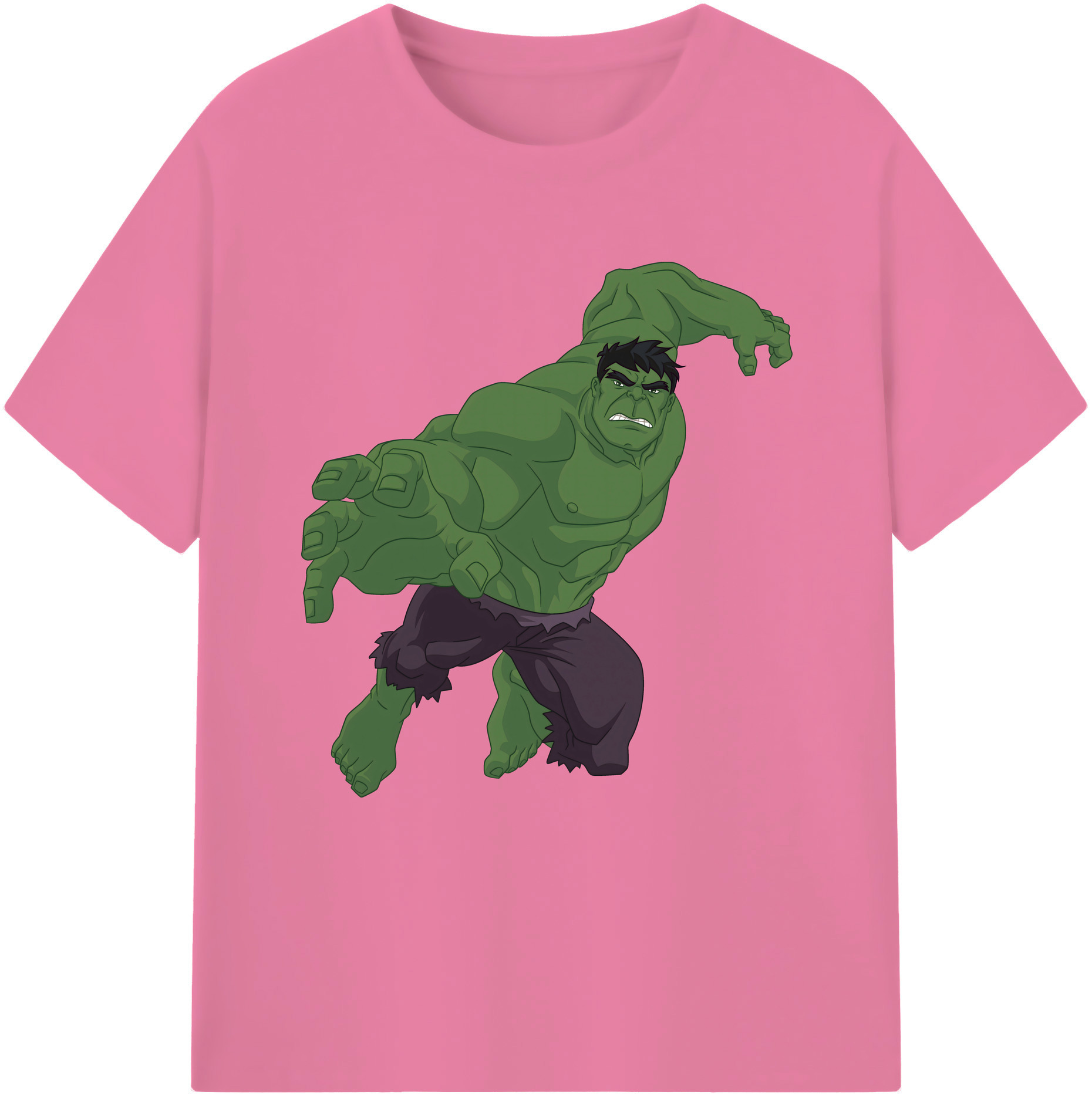 （画像用） アベンジャーズ The Avengers 綿100％半袖Tシャツ（フロントプリント）